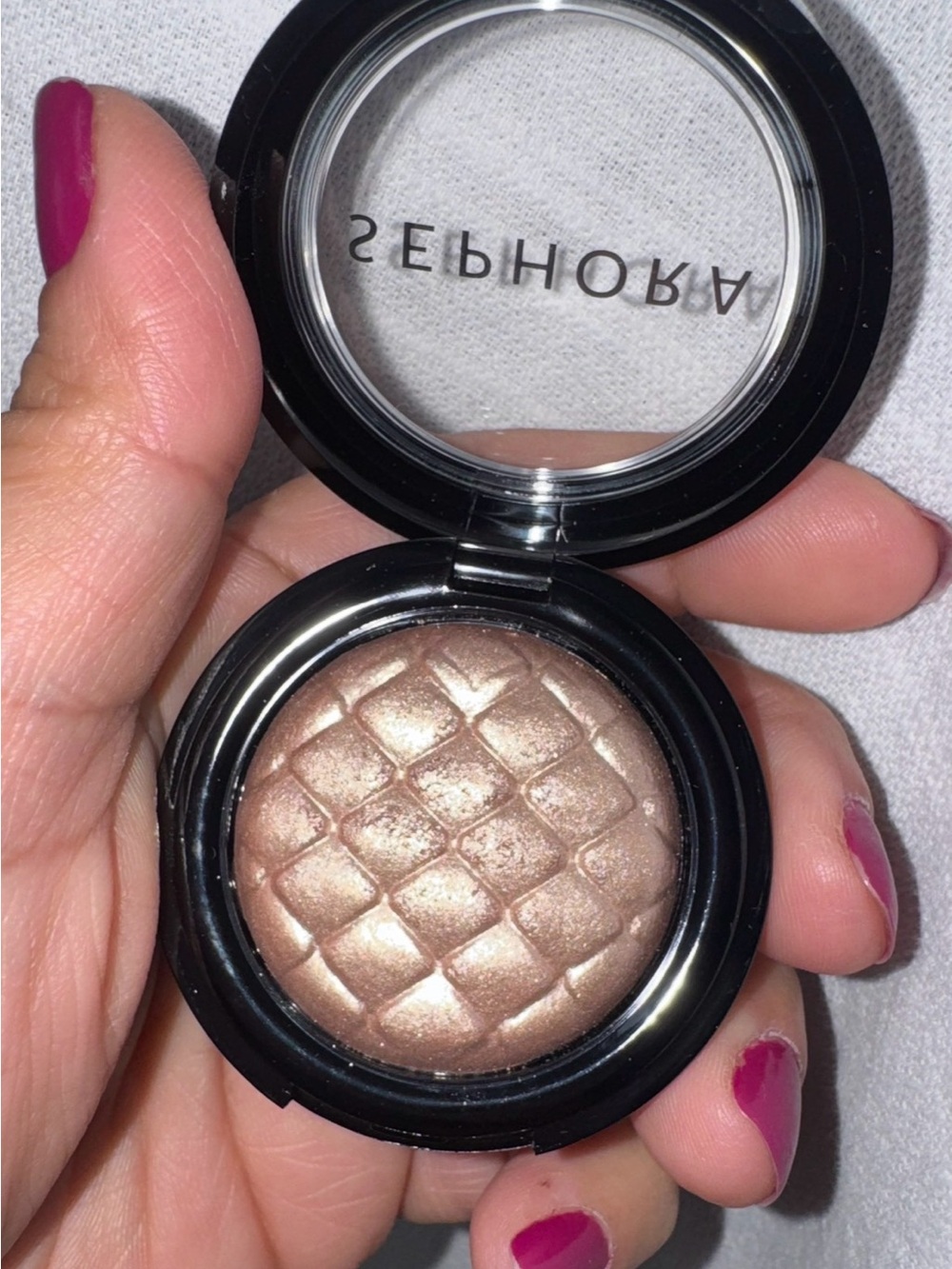 🌟Sephora Shimmer Duo — Metallic Beige or Metallic Peach Highlighter/Eyeshadow - Picture 8 of 10